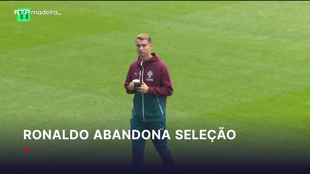 Cristiano Ronaldo deixa a seleção portuguesa após conflito com Jorge Jesus