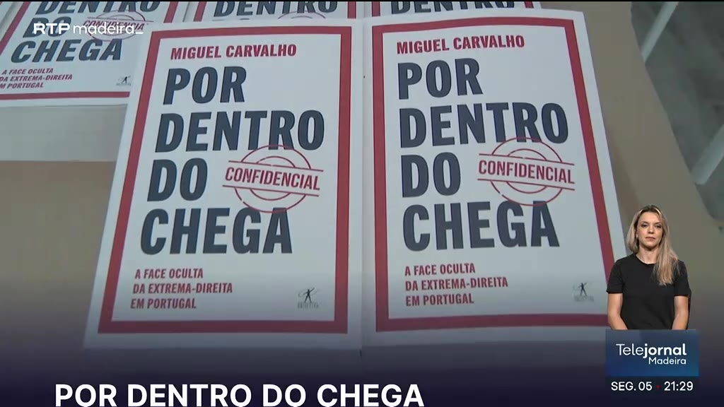 Apresentação do livro 'Por Dentro do Chega' em São Vicente