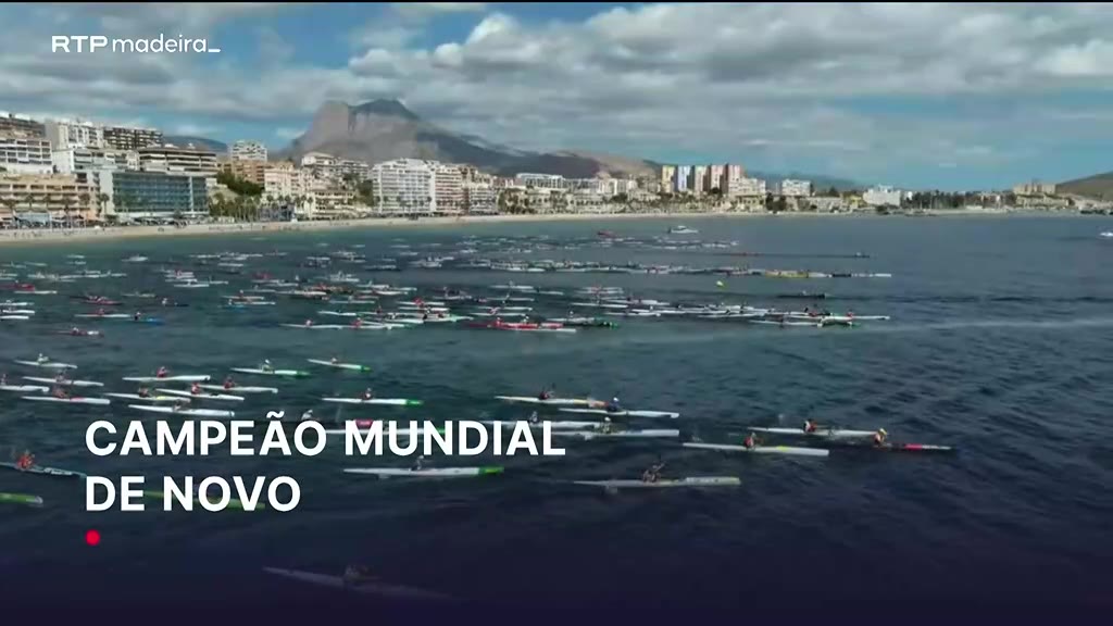 Bernardo Pereira é bicampeão mundial de canoagem sub-23