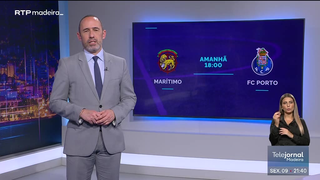 Marítimo recebe FC Porto no campeonato português de futebol