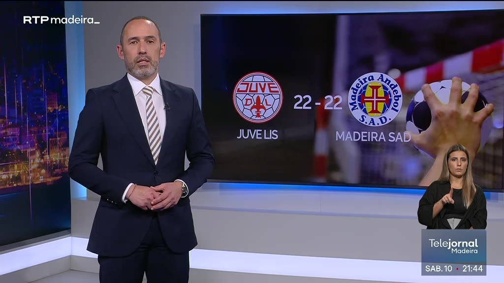 Madeira SAD empata com Juvelis no Campeonato Nacional de Andebol