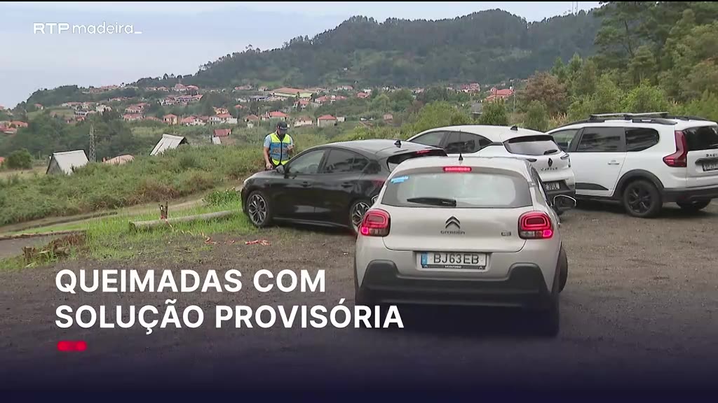 Estacionamento provisório em Santana