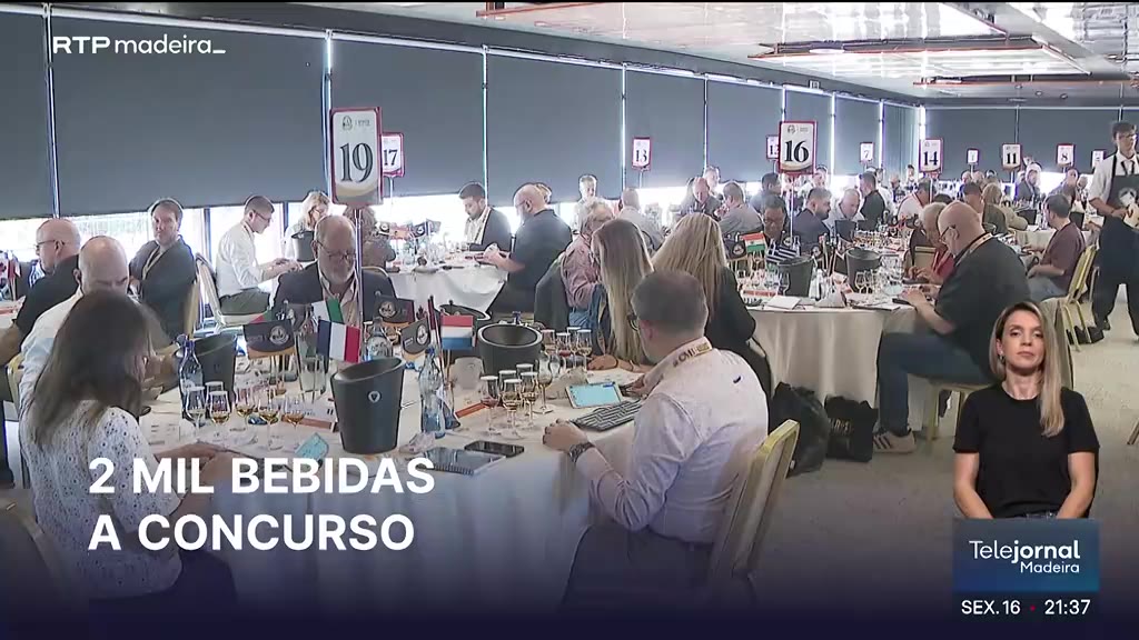 Concurso internacional de bebidas espirituosas na Madeira