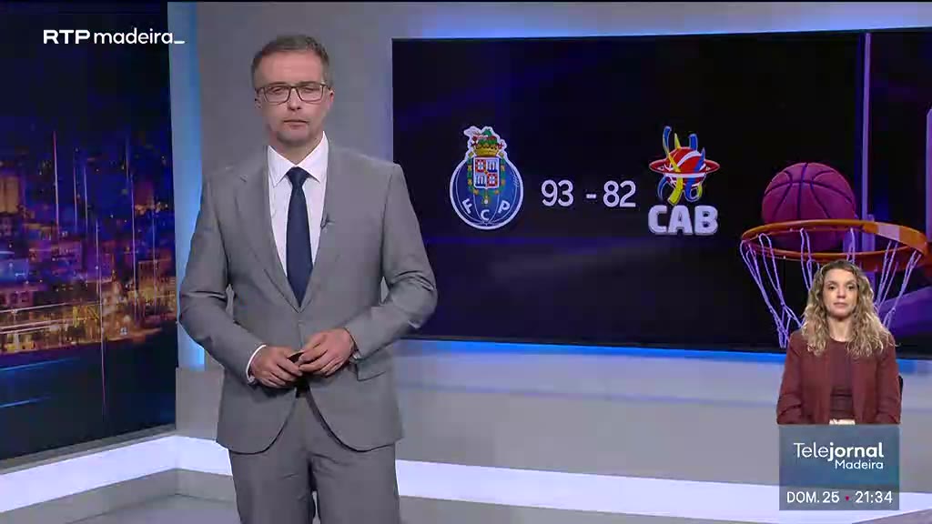 Cabo perde para o Porto no basquetebol masculino mas vence no feminino