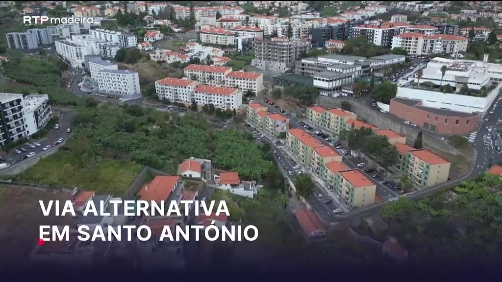 Nova ligação alternativa ao Caminho de Santo António no Funchal